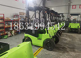 确山县电动叉车小型铲车新款电动叉车站驾式叉车1吨电瓶堆高搬运车电动地牛